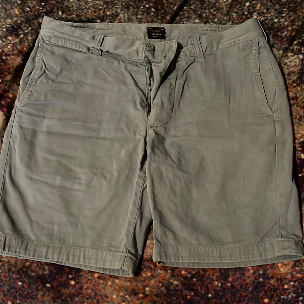 JCrew- Light Blue Cargo Shorts